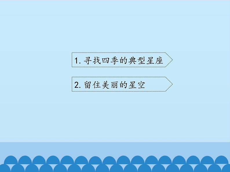 冀教版六年级上册科学19.美丽的星空  课件02