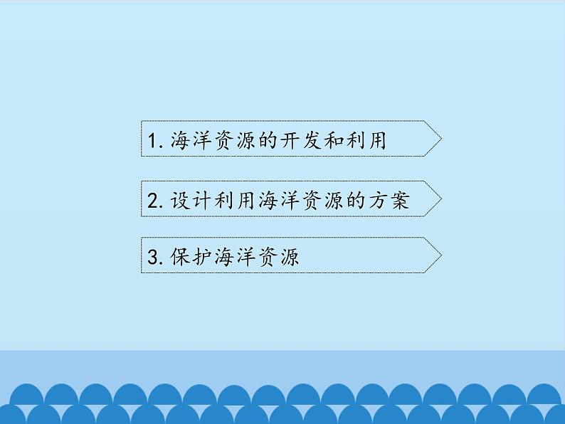 冀教版六年级上册科学22.海洋资源的利用和保护  课件03