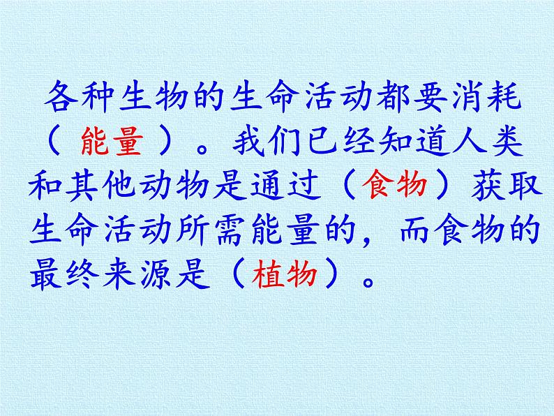 冀教版六年级上册科学第二单元、无处不在的能量  复习课件08