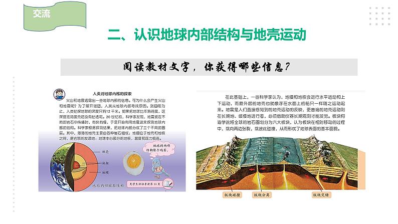 新苏教版小学科学五年级上册3.3《地球的内部》课件+教案+课后练习06