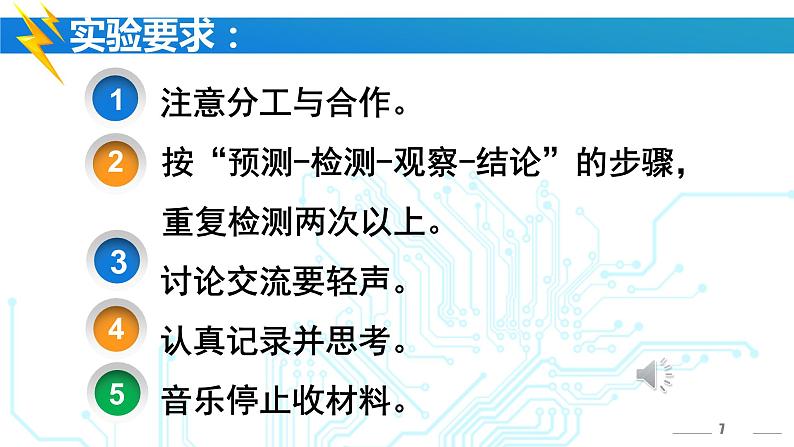 冀人版四年级科学上册13.导体和绝缘体  课件07