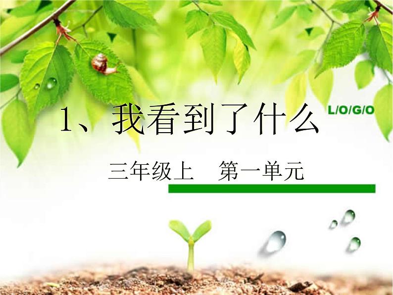 教科小学科学三上《1.1.我看到了什么》PPT课件(1)01