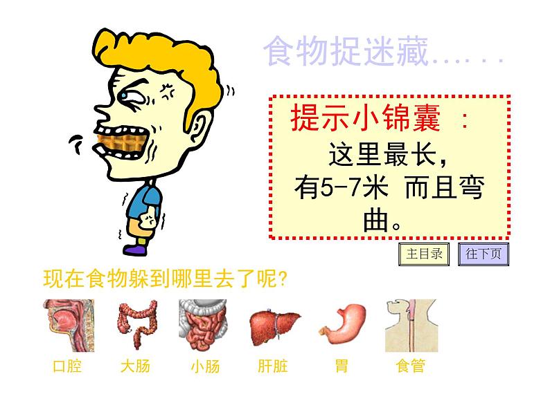 鄂教版小学科学三上《6食物的消化》PPT课件第8页