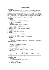 小学科学教科版六年级下册6、污水和污水处理教学设计