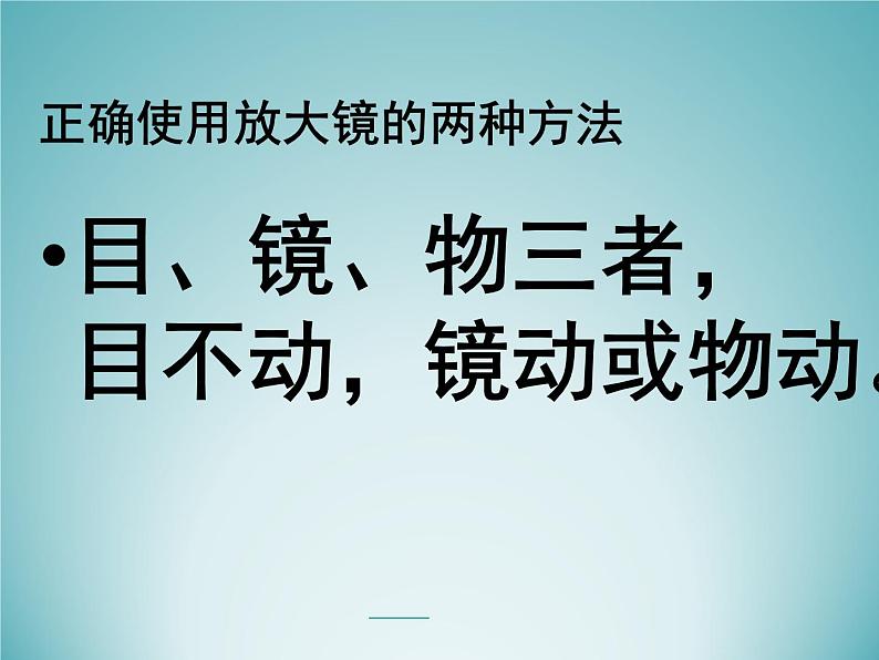 教科版科学六年级下册 1.1 放大镜_(2)（课件）05