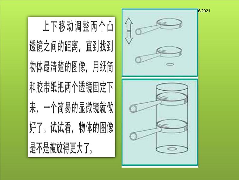 教科版科学六年级下册 1.4 《 怎样放得更大》（课件）第3页