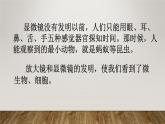 教科版科學六年級下冊 1.8 微小世界和我們（課件）