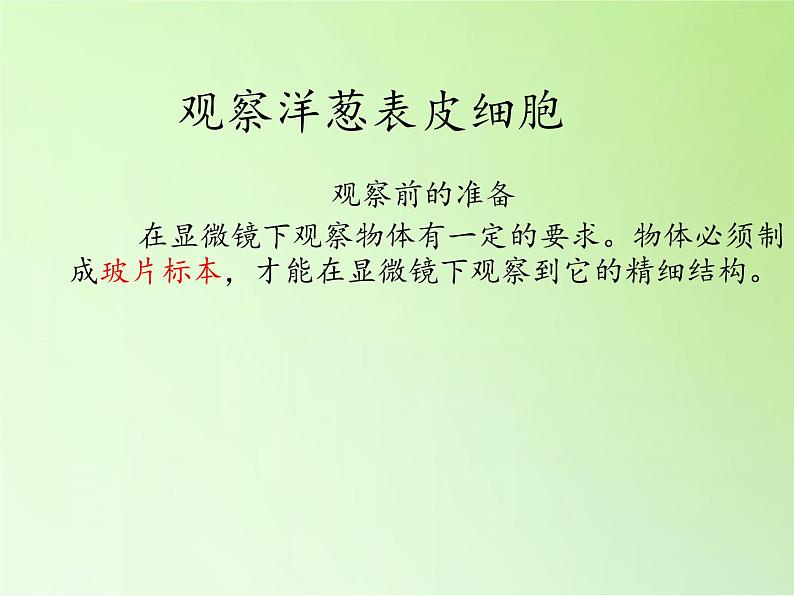 教科版科学六年级下册 1.5 用显微镜观察身边的生命世界（一）（课件）第3页