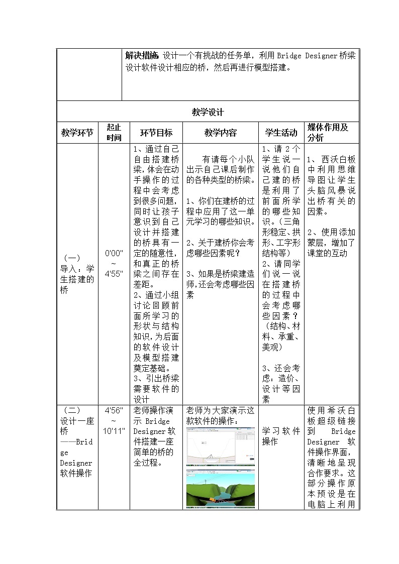 教科版科学六年级上册2.7桥的形状和结构(2) 教案02