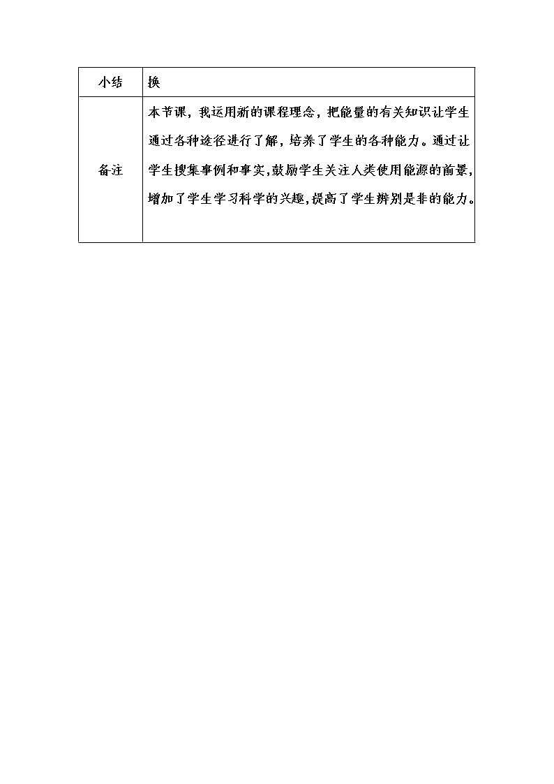 教科版科学六年级上册3.7 电能从哪里来(4) 教案02