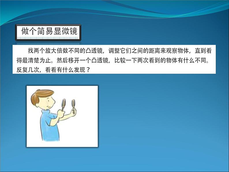 教科版科学六年级下册 1.4 怎样放得更大（课件）第2页