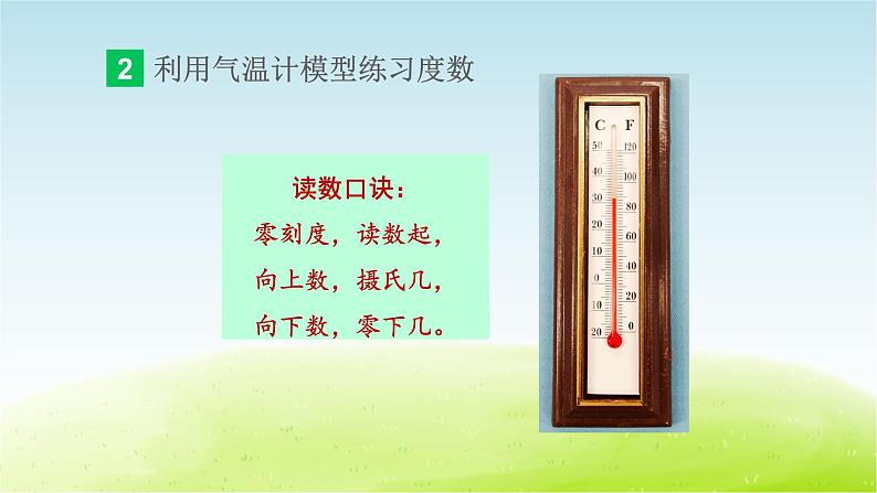 教科版 三年级科学上册第三单元天气第2课认识气温计 教学课件+素材04