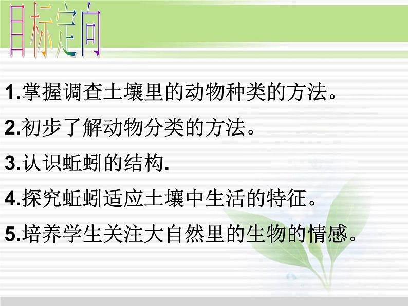 人教版小学科学三年级下册3.2土壤中的动物PPT课件04