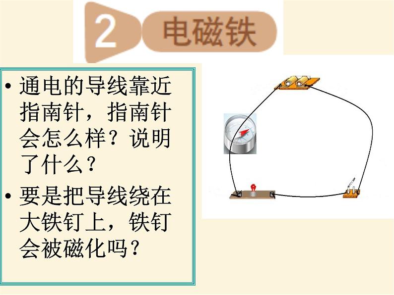 人教版小学科学四年级下册4.1《电磁铁》PPT课件01