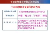 2020小学五年级下册科学课件-1.6下沉的物体会受到水的浮力吗教科版(12张)ppt课件