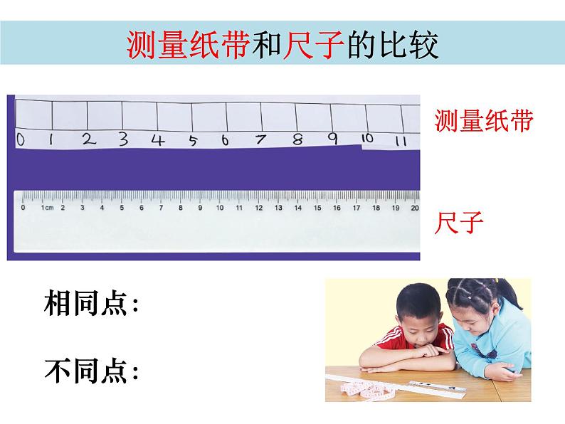 2020小学一年级上册科学课件-2.7比较测量纸带和尺子教科版(7张)ppt课件第4页