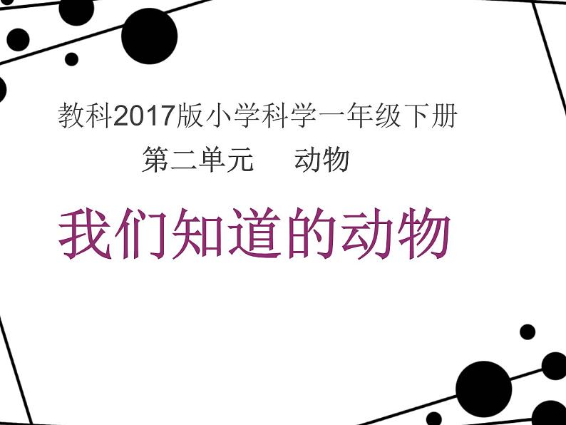 2020小学一年级下册科学课件-《1.我们知道的动物》教科版(14张)ppt课件第2页