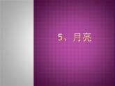 小學(xué)二年級下冊科學(xué)-5.《月亮》人教版(2017)(14張)ppt課件