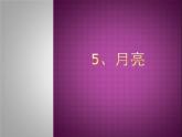 小学二年级下册科学-5.《月亮》人教版(2017)(14张)ppt课件