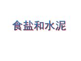 小学六年级上册科学-2.6食盐和水泥青岛版(19张)ppt课件