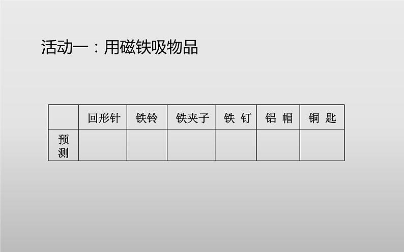 小学二年级下册科学课件-《4.磁铁的吸力》苏教版(13张)ppt课件第3页