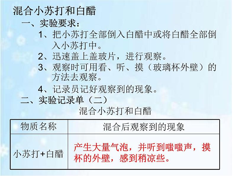 小学六年级下册科学-2.4小苏打和白醋的变化-教科版(11张)(4)ppt课件第4页