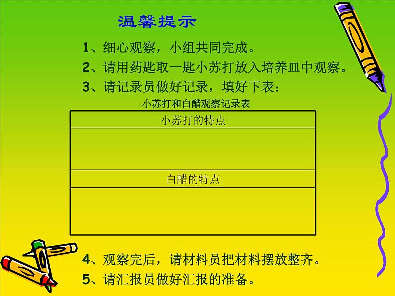 小学六年级下册科学-2.4小苏打和白醋的变化-教科版(24张)ppt课件第3页