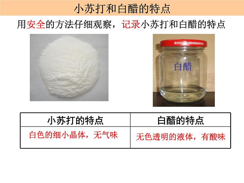 小学六年级下册科学-2.4小苏打和白醋的变化-教科版(22张)ppt课件第4页