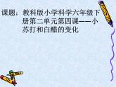 小学六年级下册科学-2.4小苏打和白醋的变化-教科版(33张)ppt课件