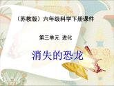 小学六年级下册科学-3.1消失了的恐龙-苏教版(28张)ppt课件