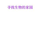 小学六年级下册科学-4.1寻找生物的家园-苏教版(29张)ppt课件
