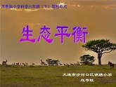 小学六年级下册科学-4.4生态平衡-苏教版(9张)ppt课件