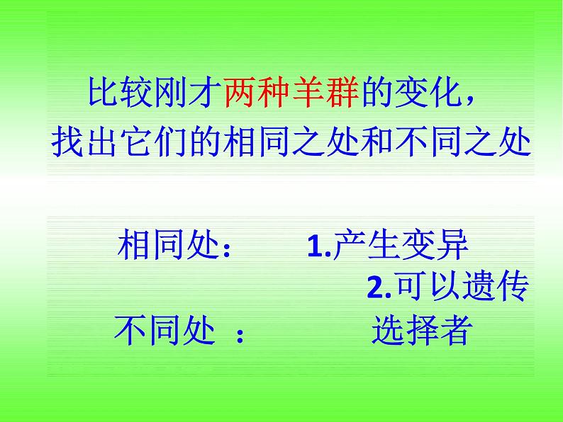 小学六年级下册科学-3.3达尔文和他的“进化论”-苏教版(14张)ppt课件第7页