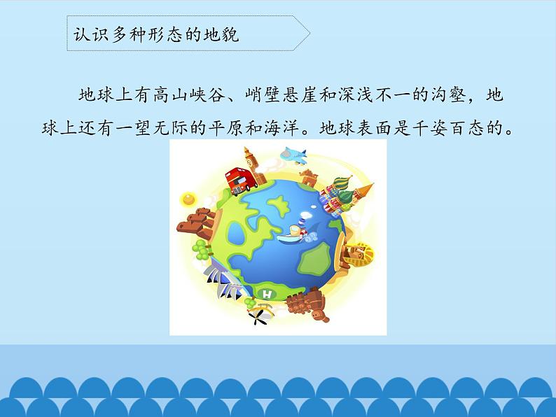 苏教版六年级科学上册 2.2 地球的表面_ 课件第4页