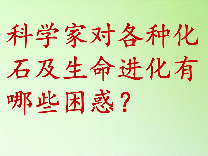 苏教版六年级科学下册 3.2 化石告诉我们什么(1)课件05