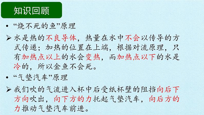 苏教版六年级科学下册第6单元 拓展与应用 复习课件04