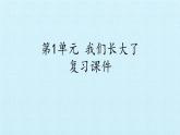 苏教版六年级科学下册第1单元 我们长大了 复习课件