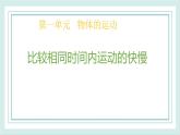 1.6比较相同时间内运动的快慢 课件