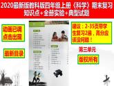 2021新版教科版科学四年级上册第三单元知识点汇总+实验+典型试题课件(动画已调)