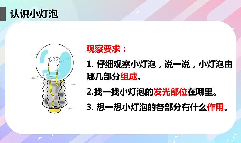 教科版四年级科学下册2.2点亮小灯泡教学课件03