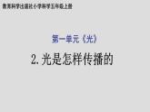 教科版（2017秋）科学五年级上册1.2光是怎样传播的（课件）