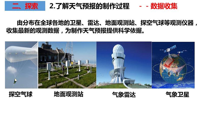 教科版科学三年级上册3.8天气预报是怎样制作出来的（课件）06