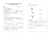 【绿色评价】发展绿色指标测试苏教版六年级科学上册第一学期试题卷+答题卷（2019）