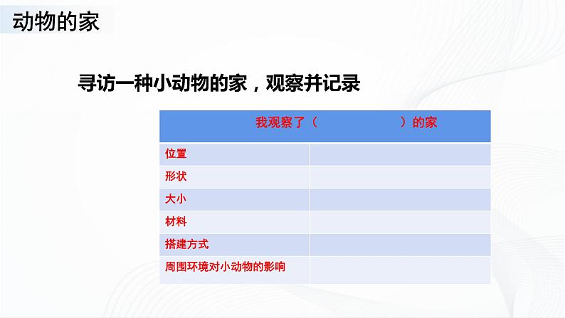 苏教版四下科学5.16《动物的庇护所》课件+同步练习+素材06