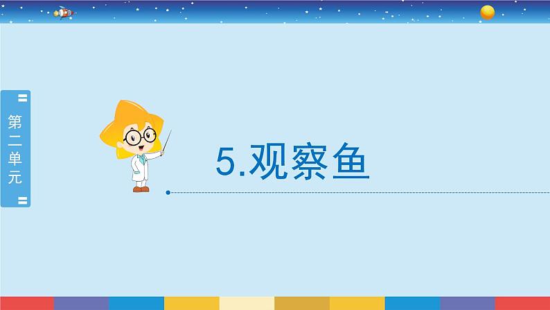 教育科学版小学科学一年级下册  2.5《观察鱼》课件+教案设计02