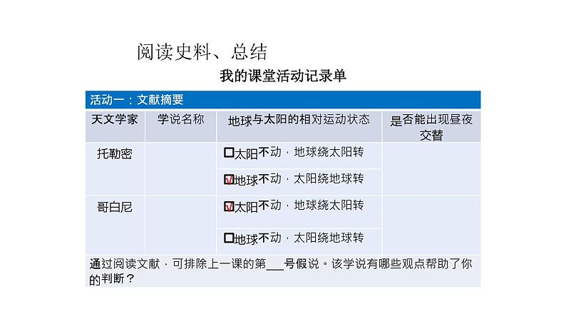 2.3教科版六上《地球的运动》单元第3课《人类认识地球运动的历史》课件第4页