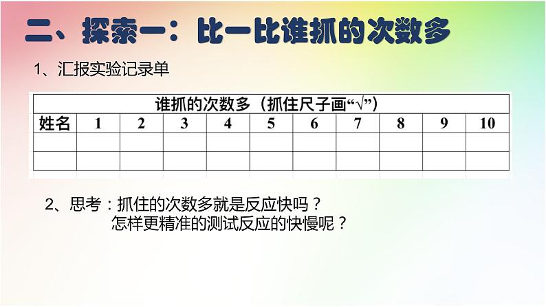 2.4测试反应快慢课件PPT第7页