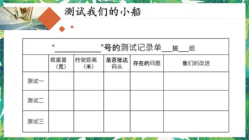 2.7《制作与测试我们的小船》教科版五下科学 课件+教案+视频05