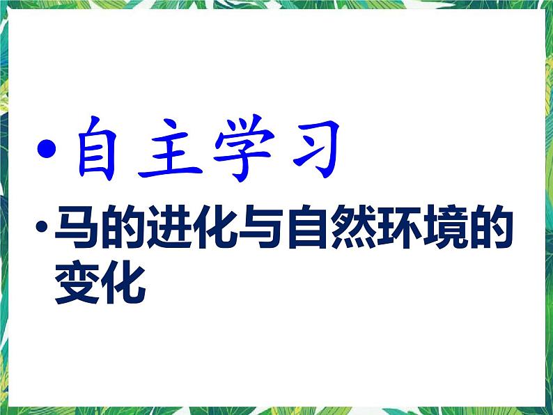 1.2 物竞天择  湘教版六年级下册科学课件第3页