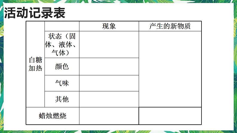 教科版六年级科学下册3《发现变化中的新物质》教学课件第6页